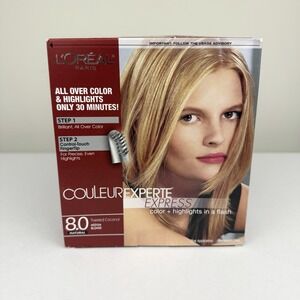 L'Oreal Paris Couleur Experte Express Hair Color #8.0 Natural MEDIUM BLONDE